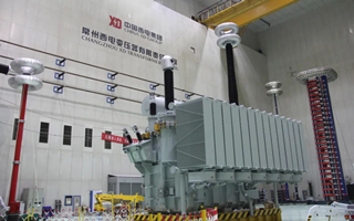 西電常變研制的冀北張家口張南250MVA/500kV變壓器通過(guò)全套試驗(yàn)
